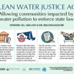 Clean Water Justice Act infographic